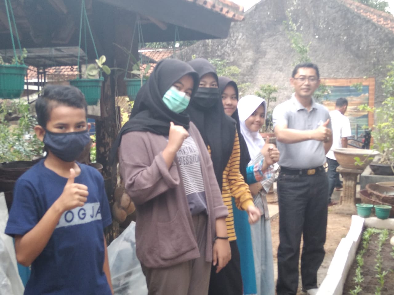 Pembelajaran PJBL selama Pandemi Covid-19 (Budidaya Kangkung)
